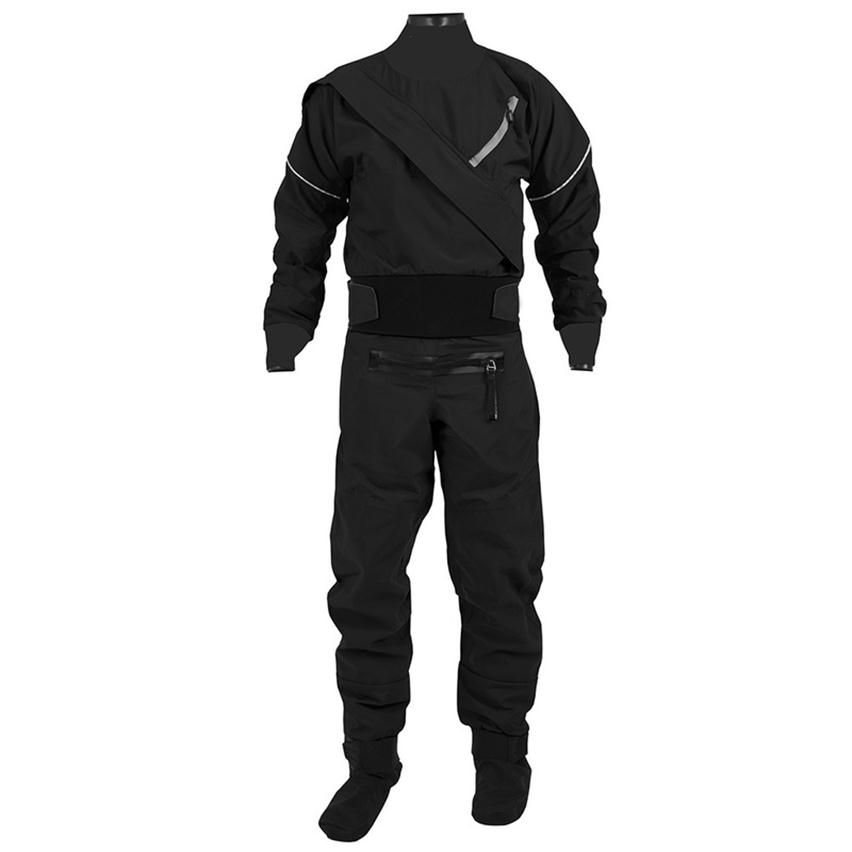 

Men's Drysuit For Kayak Use Kayaking Surfing Padding Swimming Dry Suit Waterproof Breathable Chest Wader Top Cloth DM17 220722189o