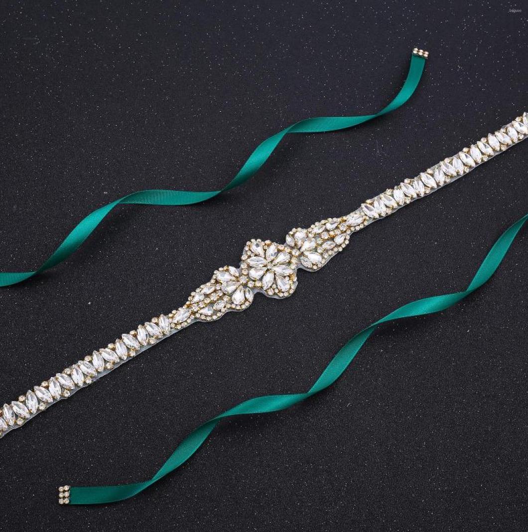 

Wedding Sashes NZUK Crystal Rhinestones Belt Luxury Bridal Belts For Bridesmaid Women Ladies Dress Gown Decoration4912948