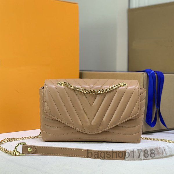 

Evening Bags Croaabody Bag Women Fashion Shoulder Bags Gold Chain Genuine Leather Lady L Purse Embroidery Shape NewestMulti Pochette YbV TdM