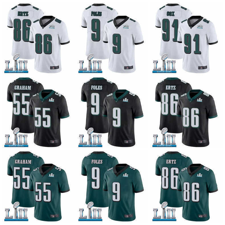 

Jersey Philadelphia Men Eagle 9 Nick Foles 86 Zach Ertz 55 Brandon Graham 11 Carson Wentz 91 Fletcher Cox 2018 Super Football Jersey Green Black