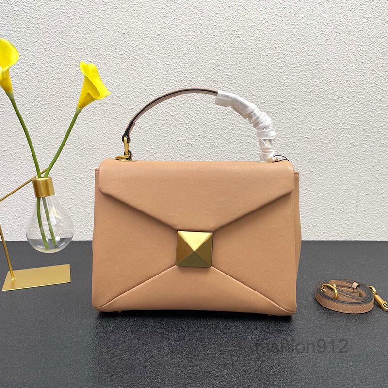 

Evening Bags Super Large Rivet Crossbody Bags Brass Chain Shoulder Bags Women Flap Handbag Top Quality Fashion Square Purse Sheepskin Ge Ylb