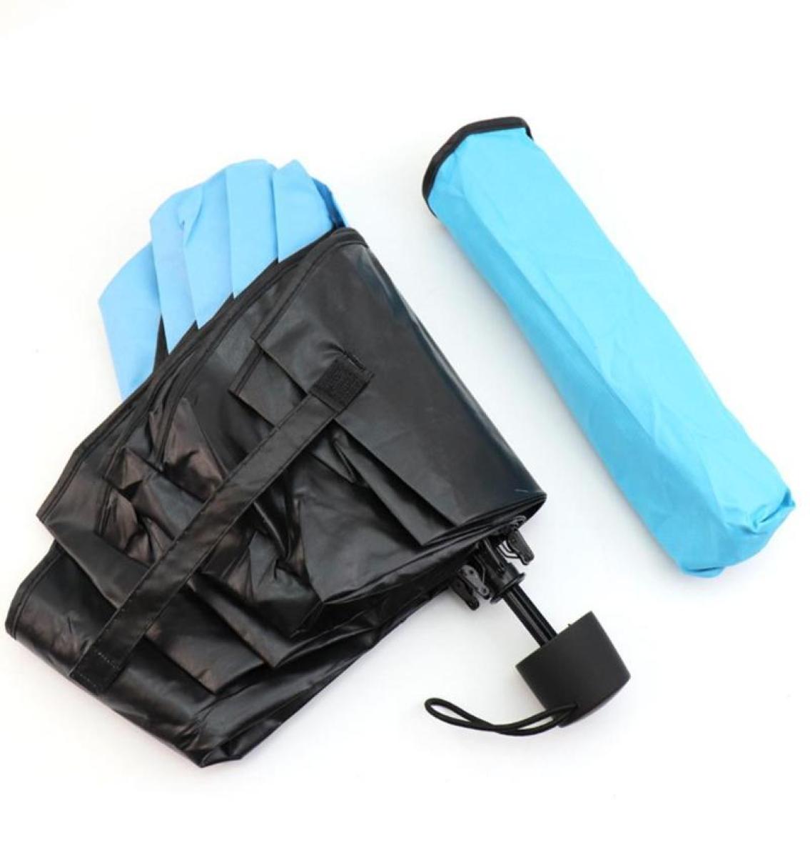 

Umbrellas Useful Thickening Parasols Folding Umbrella Manual Creative Outdoor Travel Man Women Sun Rain Waterproof7095808