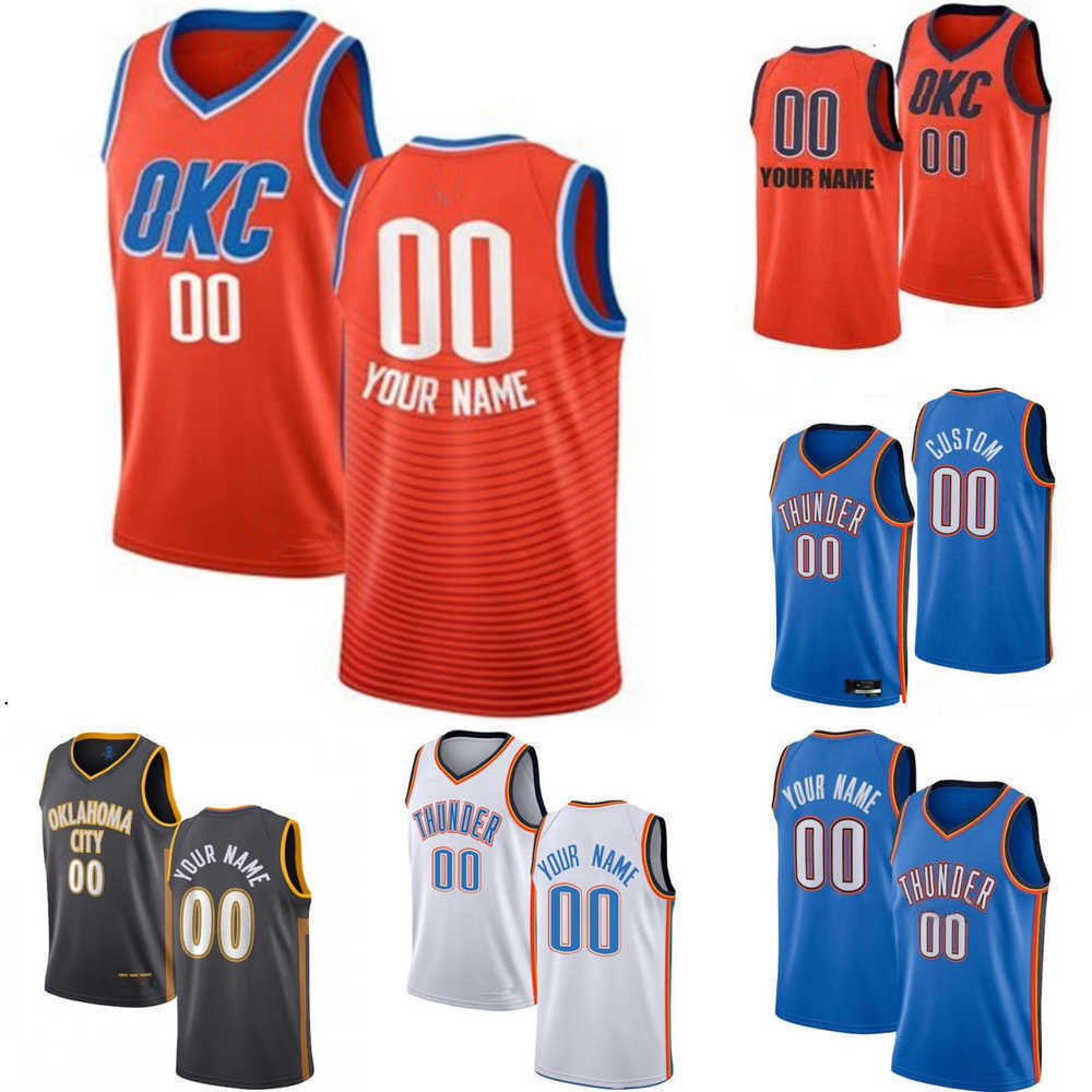 

Basketball Jerseys Men Women Youth Oklahoma''City Thunder''Custom 2 Shai Gilgeous-Alexander 5 Luguentz Dort 3 Josh Giddey 23 Tre Mann 7 Holmgren, Color