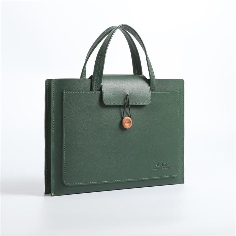 

Briefcases 15 6 Inch Macbook Laptop Bags For Men Luxury Handbags Women Designer Document Bag Brief Case Fashion PU Leather203l, 13 inch-3