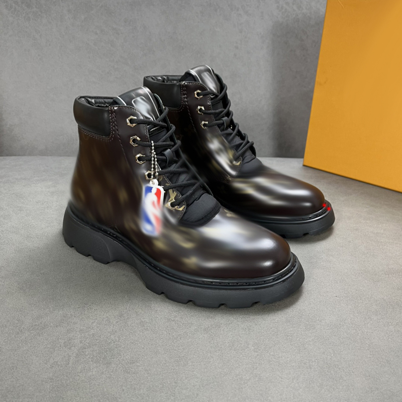 

2023 Man Luxury Designer Winter fashion Snow Boots booties Warm leather Black Grey Brown Pink Classic boots furry hairy Boot Plush Short Shoes -K180, Picture color