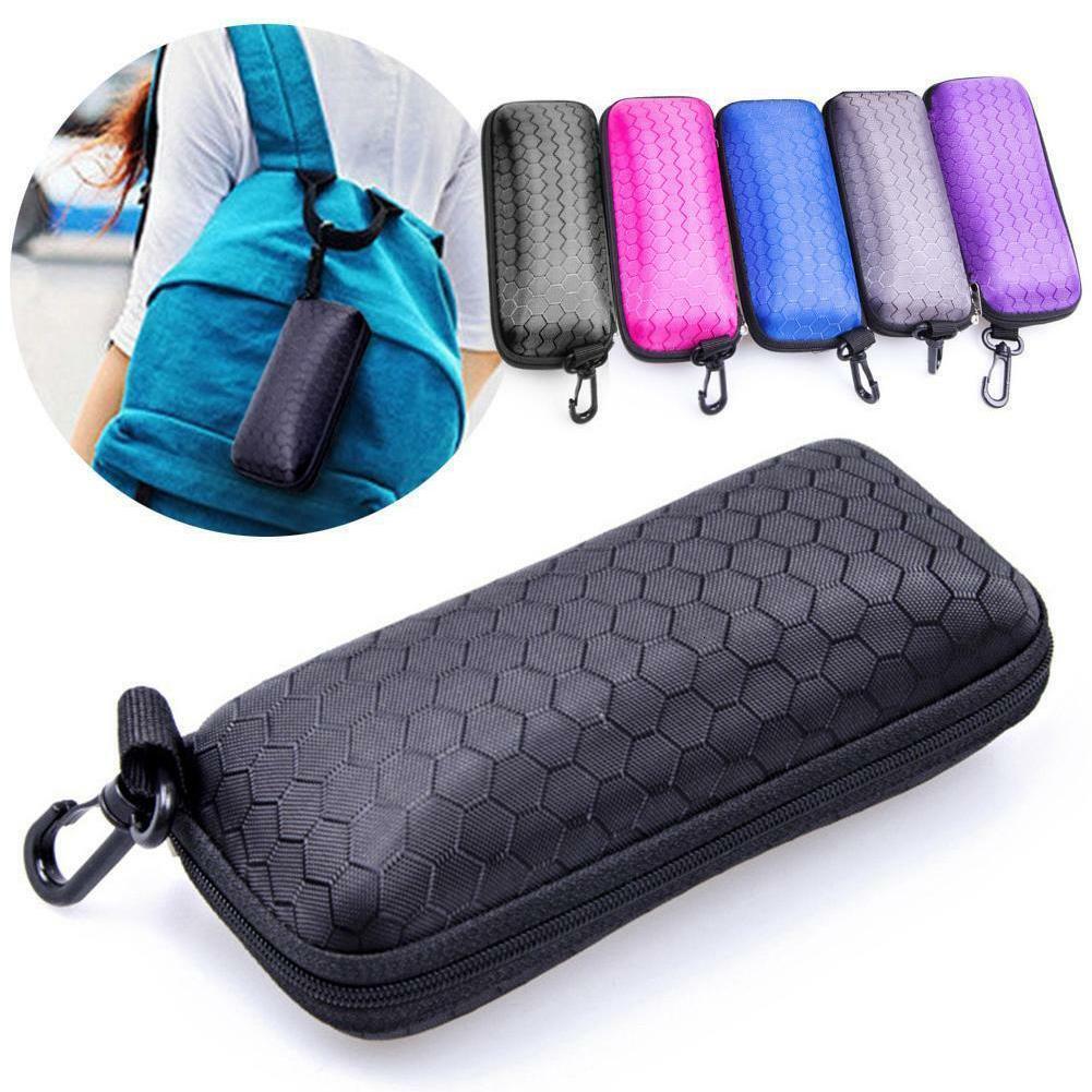 

Sunglasses Cases Glasses Storage Box Eyewear Cover Case For Women With Lanyard Zipper Eyeglass Men 221119