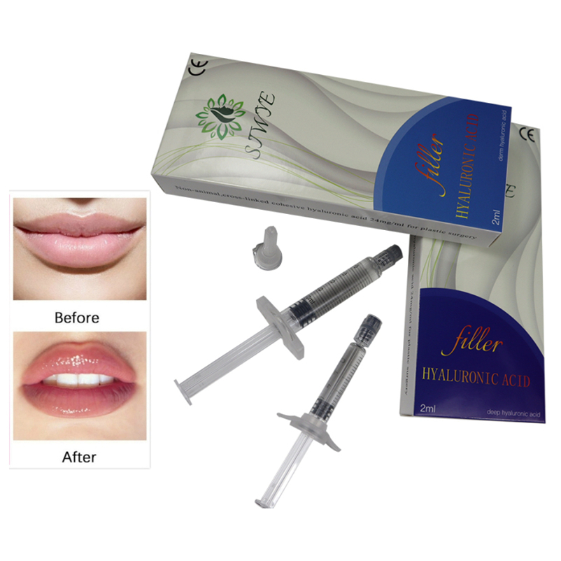 

Anti Wrinkle Beauty Items 1ml cross linked Gel Dermal Lip Butt Enlargement Filler Syringe Injection for Lip Enhance hyaluronics acids Sculptra Restylanes