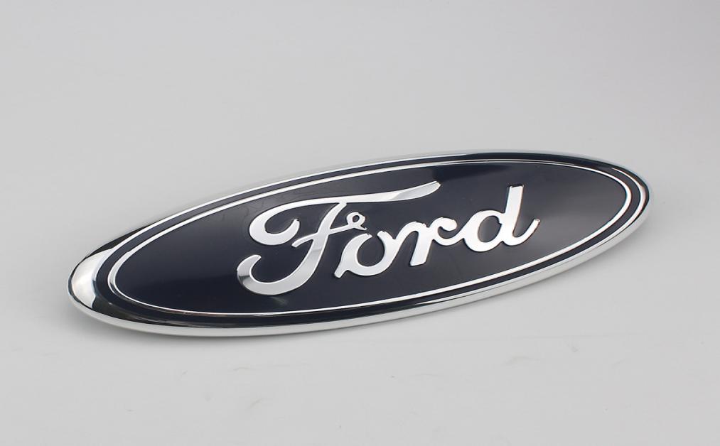 

FIT For Ford Logo 9 Inch Front Hood Bonnet Emblem Badge and Rear Trunk Sticker F150 F250 Explorer auto Logo3965471