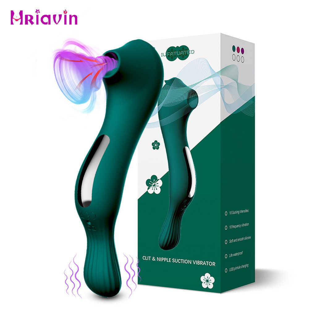 Electric massagers Vibrating 2 in1 Sucking Vibrators Female Masturbator clitoris stimulator Clit sucker Vibrator for Women Sex Toys Adults 18 Pro-image-821061031