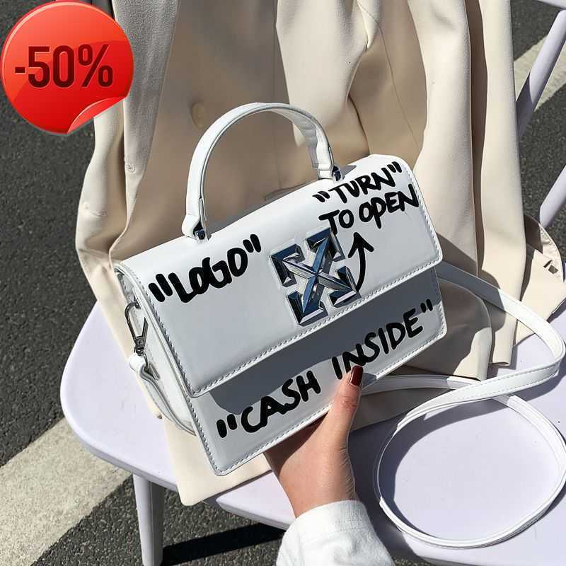 

Handbag Clearance Wholesale Chaopai Off Women's Bag White Handheld Shopping Casual Square Pu Ow Versatile One Shoulder Arrow Horizontal Storage, Green