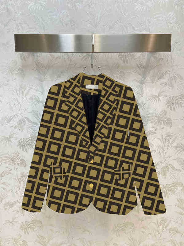 

Womens Two Piece Pants Designer Two Piece Set Tracksuit Co-branded Classic Old Flower Portrait Suit Jacket Mid High Waist Wide Leg Trousers Women Clothes