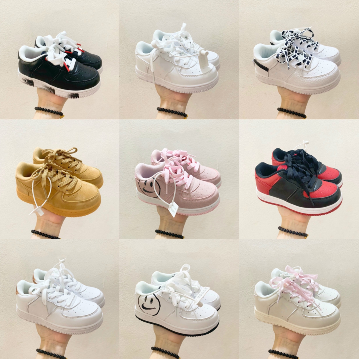 

Kids shoes New style Force 1 trainers Youth Baby Boys Girls 1sTriple white Black Pink Smile Pale Ivory Washed Coral Aurora Sapphire Designer Toddler Sneakers Shoe, Air 04