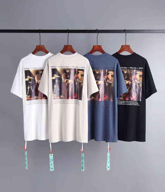 

Ow Caravaggio Black Oil Painting Unisex Tshirt01234565807823
