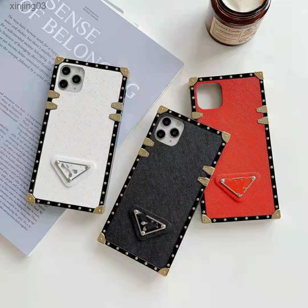 

Top Brand Designer trunk cellphone cases for iphone 11Pro 11 x max xs xr 8plus 8 7plus 13 13pro 13promax huawei samsung come with box xinjing03