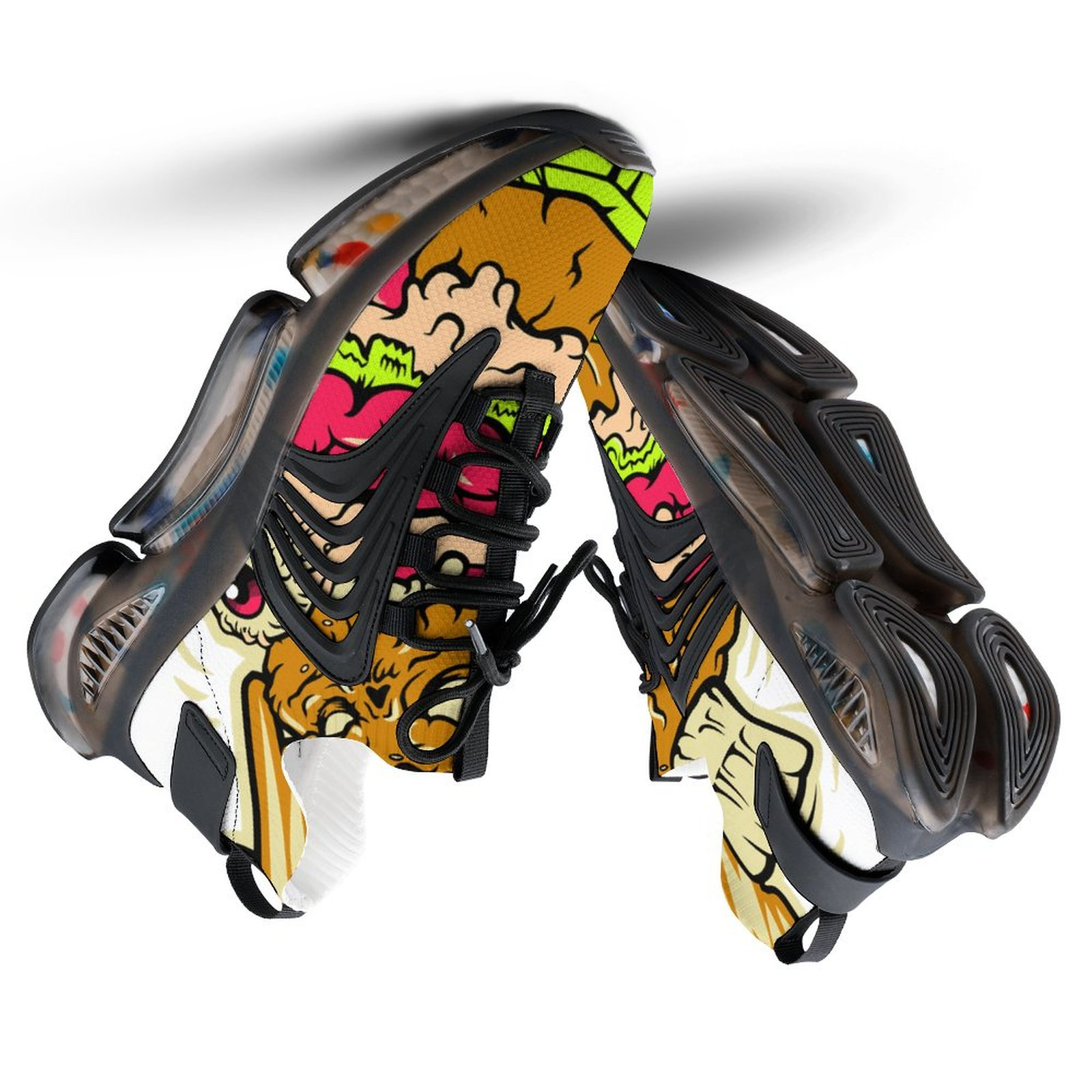 

Custom shoes orange green white Men shoes sneakers DIY Elastic Customized 015 sports trainers size eur 38-46 gffjgfjfjgh