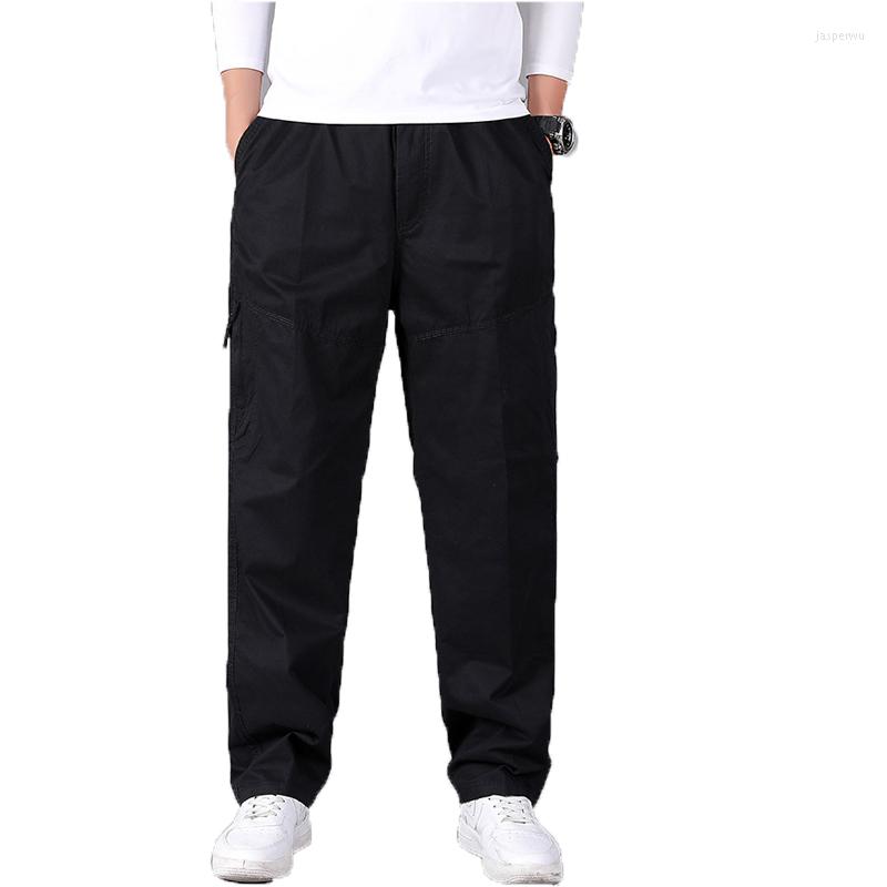 

Men's Pants 2022 Men Large Size Big 6XL Plus Men's Cargo Trousers For Sports Military Style Jogger Male, Black