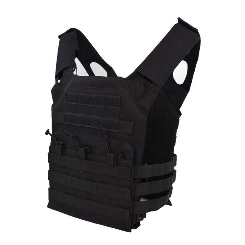 

Hunting Tactical Vest Army Molle Plate Carrier Magazine Airsoft Paintball Body Armor JPC CS Outdoor Protective Lightweight Vest Chest R255h, Seven