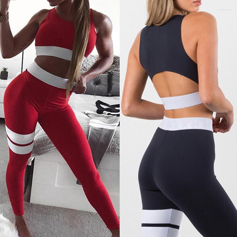 

Active Sets 2022 Women Seamless Yoga Set Sports Bra Tracksuit Suit Top Leggings Breathable For Running Fitness