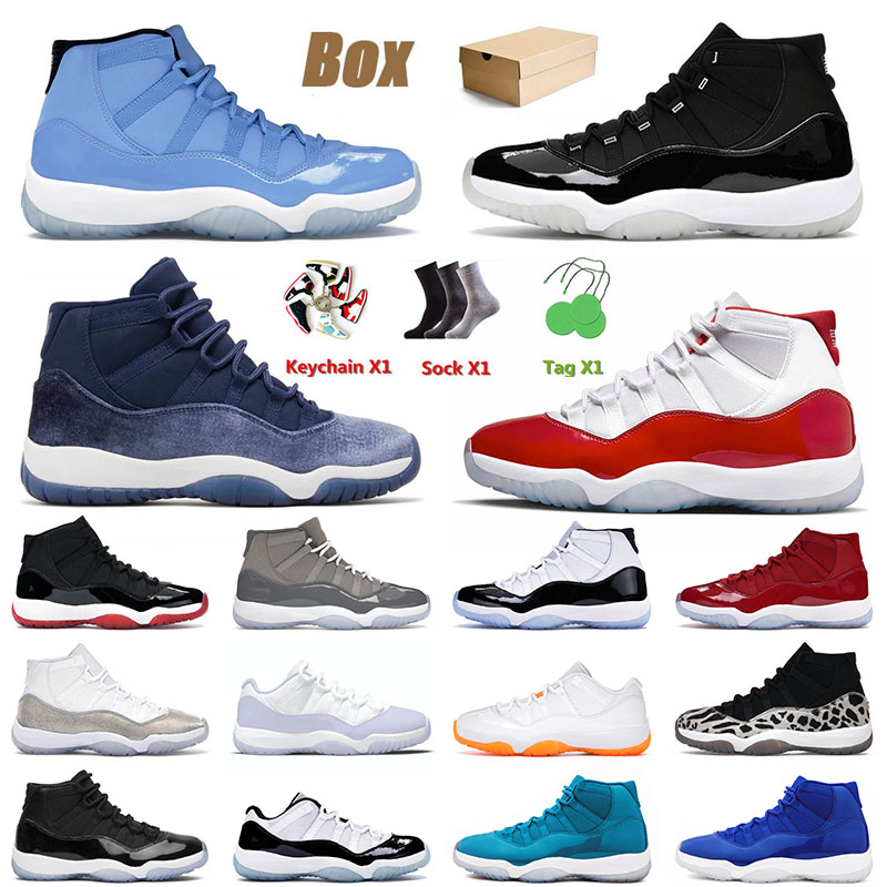 

Basketball Kids Shoes Sneakers Tennis Shoe Designer Children Cherry Bred Cool Grey Concord Fashion Baby 11 11s Xi Unc Win Like for Toddler, B7 36-47 gamma blue