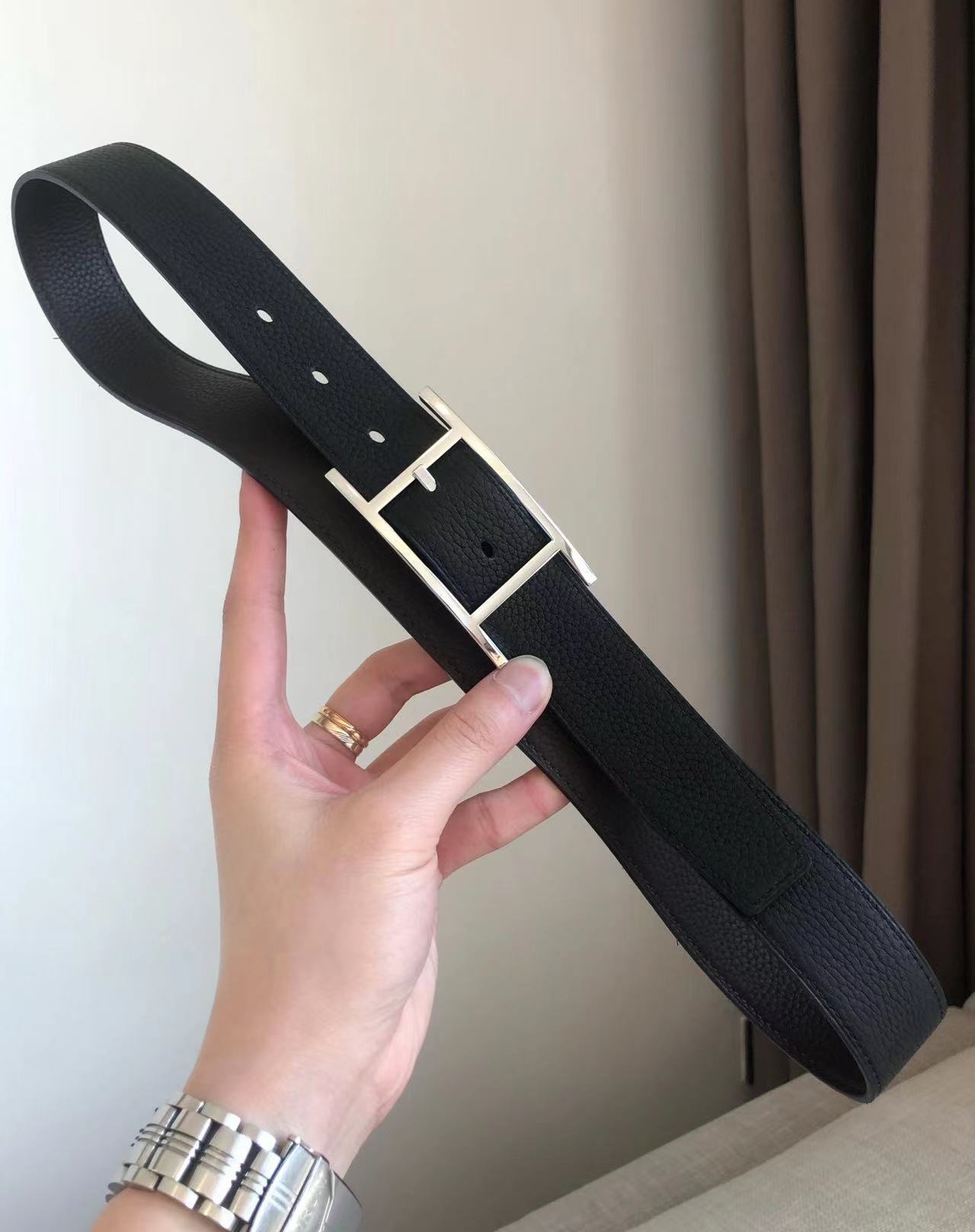 

Top H TOGO leather belts for mens and womens designer luxury letter buckle belt Fashionable men charm decoration HE069, Customize