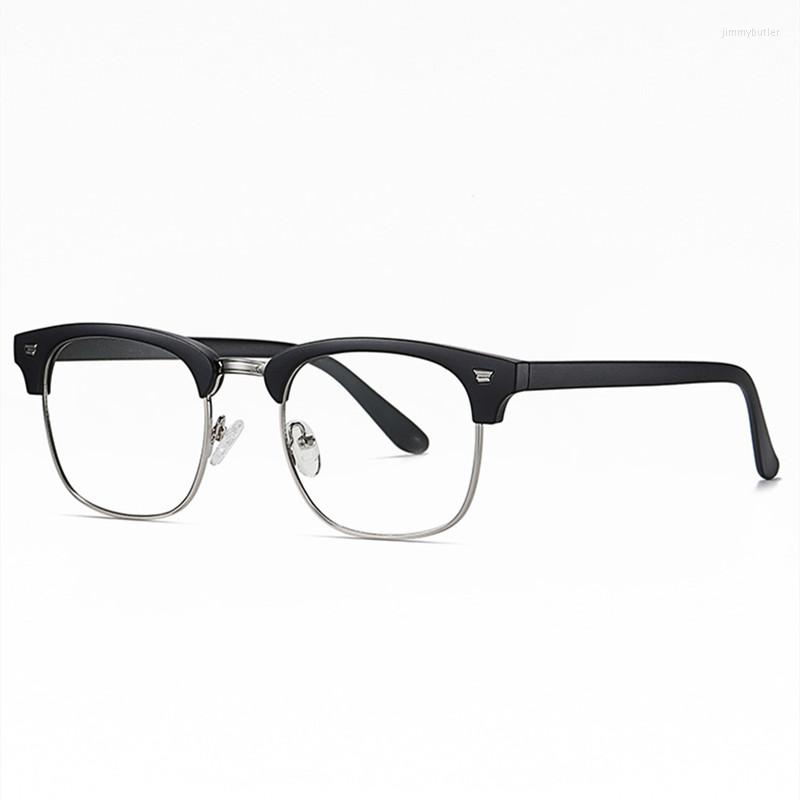 

Sunglasses Frames Discoloration Blue Light Proof Eyeglasses Men's Simple Fashionable Spectacle Frame Ladies Retro Trend Myopia Eyewears