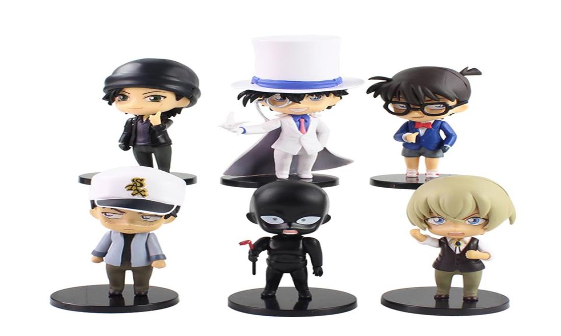 

Anime Detective Conan Action Figure Collection Toy Kudou Shinichi Kid The Phantom Thief PVC Model Doll Gift297m