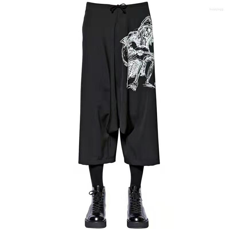 

Men' Pants Xc218 Fashion Men' 2022 Runway Luxury European Design Party Style Clothing, Black