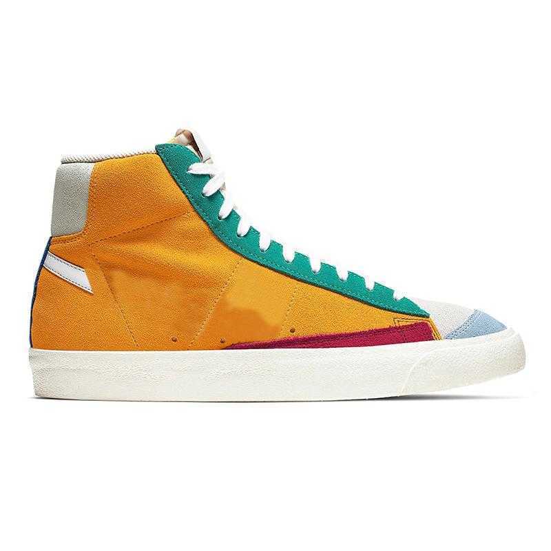 

2022 High Quality Shoes Top Quality Authentic Nk Blazer Mid 77 Vintage Running Shoes Jade Ash Green Pregame Pack Motivation Indigo H, A47 grim reaper 36-45