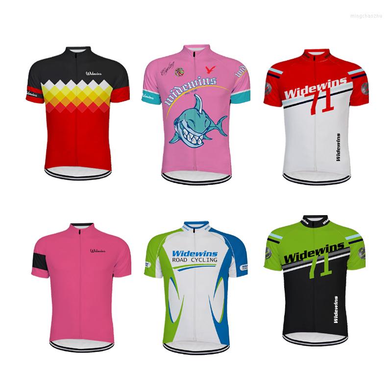 

Racing Jackets 2022 Summer Mens Team Cycling Pro Jersey MTB Uniform Mountain Bike Clothing Quick Dry Bicycle Clothes Short Maillot Layer, 8020b