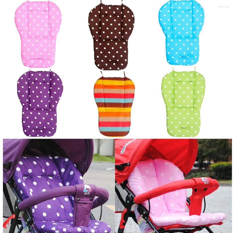 

Stroller Parts Double-Sided Rainbow Waterproof Baby Seat Cushion Colorful Soft Mattresses Carriages Pad Mat Accessories