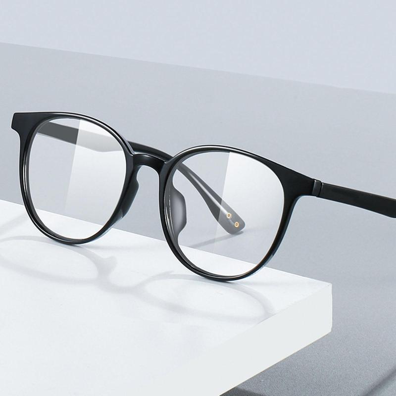 

Sunglasses Unisex Computer Glasses Pochromic/Blue Light Blocking Eyeglass Oval Frame Non-Prescription Outdoor Discoloration FS99