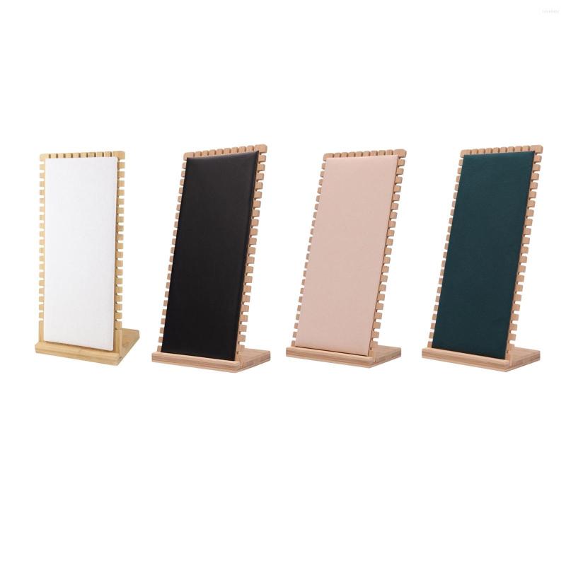 

Jewelry Pouches Freestanding Necklace Display Stand Multiple Bust For Tabletop Home