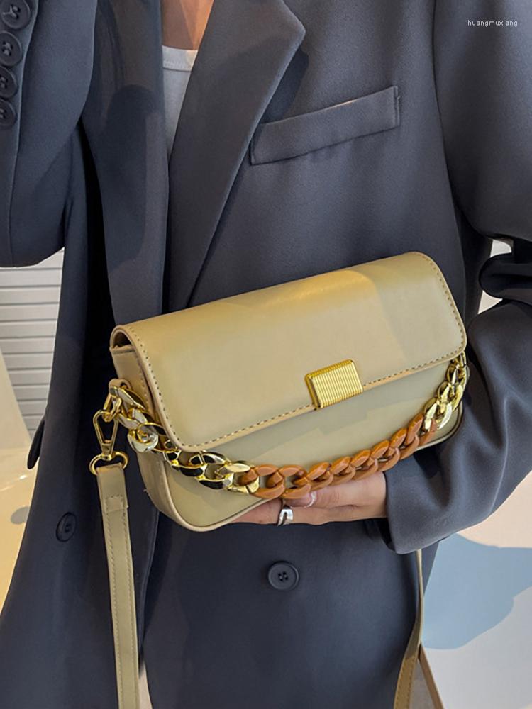 

Evening Bags Handbags For Women Luxury Designer Chain Small Flap Female Crossbody Fashion Solid Pu Leather Women's Shoulder Bag Brand, Black