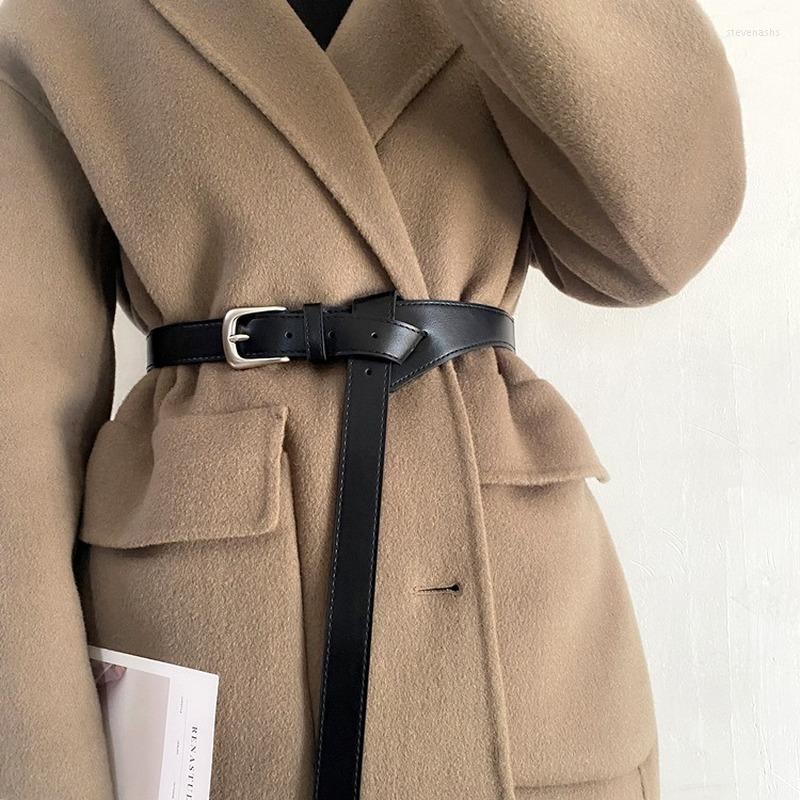 

Belts 2022 Fashion Knotted Girdle Dress Suit Coat Sweater Decoration Black Corset For Women Luxury Designer Brand