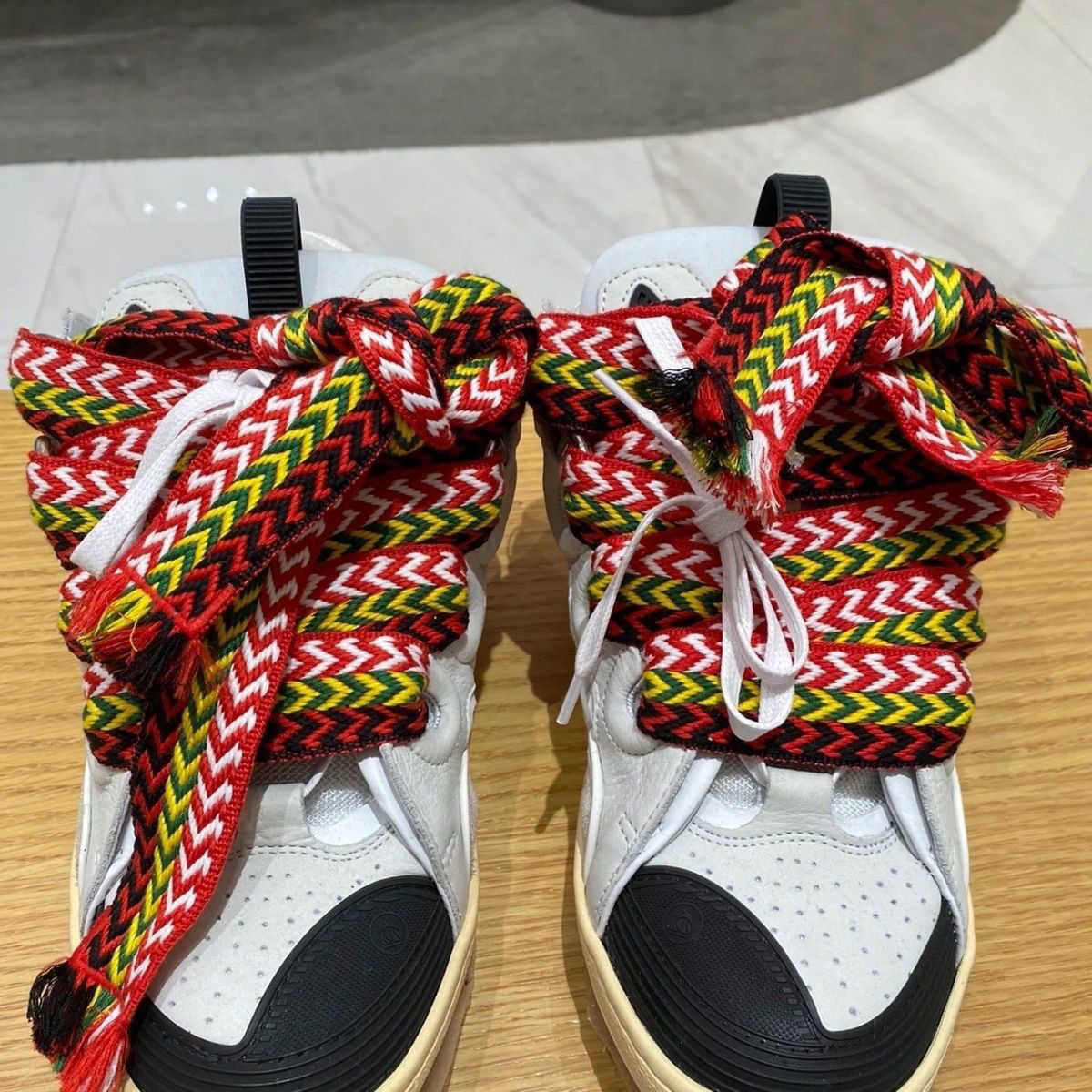 

Luxury Dress Shoes Fashion Brand Designer Men Women Sneakers Lanvins Bread Shoes Thick soled Casual Sneaker Spring Summer Outdoor Sport, Light blue