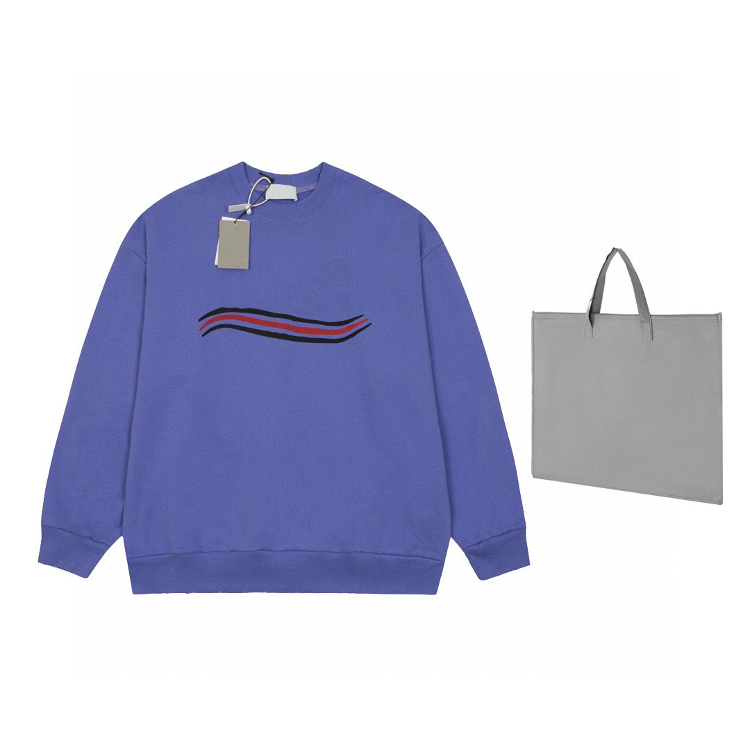 

Men's Plus Size Hoodies & Sweatshirts Round neck embroidered and printed polar style summer wear with street pure cotton f1w