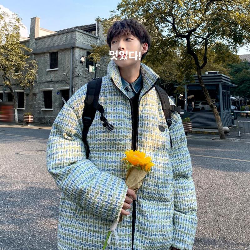 

Men's Down Oversized Puffer Jackets For Mens 2022 Winter Fashion Trends Warm Clothing Teens Plus Size Bubble Coats Windbreaker Streetwear, Red