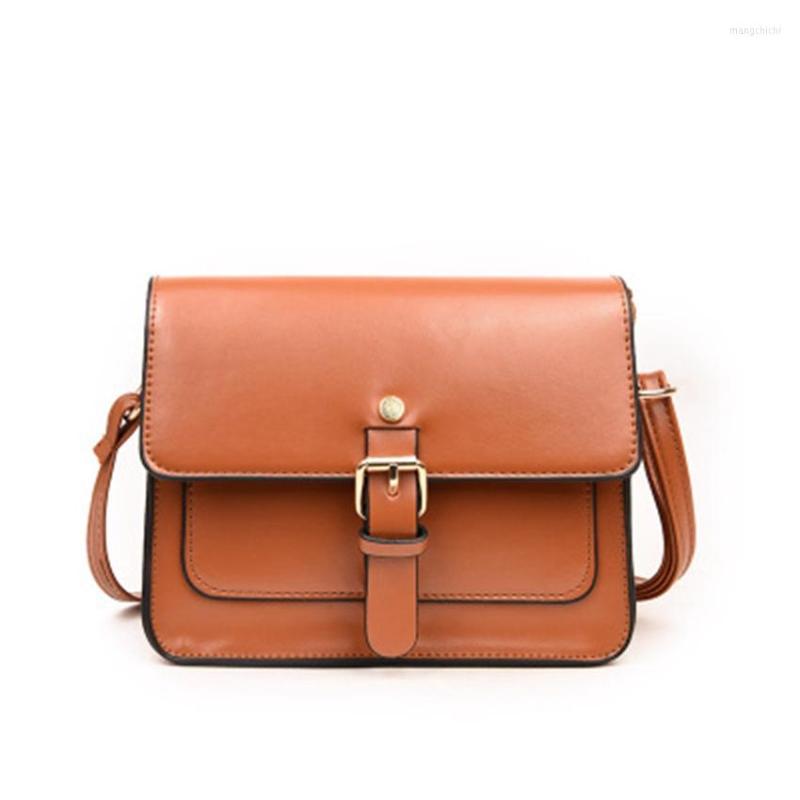 

Evening Bags Korean Women's Bag 2022 Autumn And Winter Simple Mini Shoulder Messenger Retro Buckle Small Square, Black