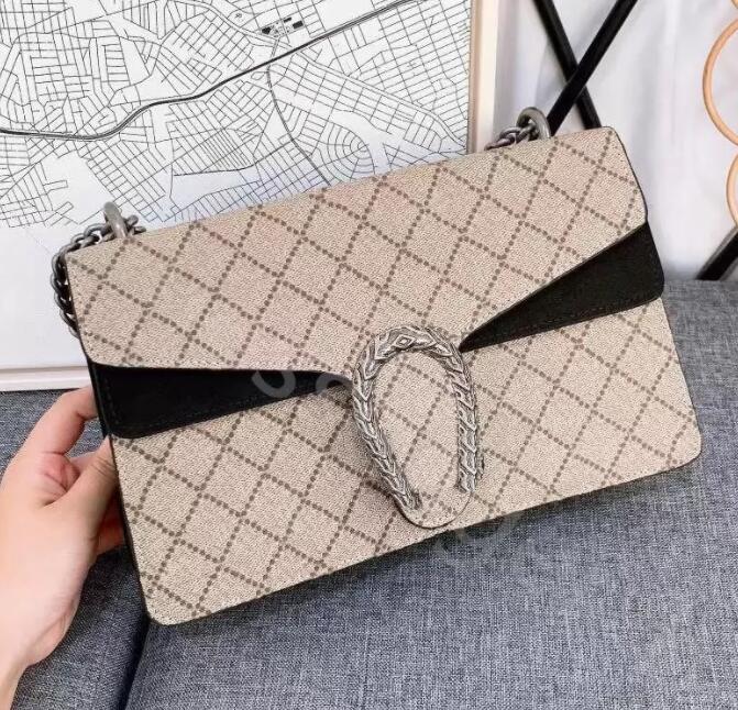 

2022 Luxurys Designers Bags Diagonal Shoulder Bag Retro Chains Leather Handbags Girl Fashion Cross Body Printed Women Totes Classic Crossbody Clutch bagpalace 254, 123