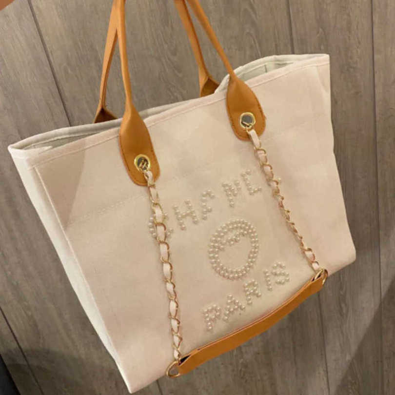 

Women's Fashion Luxury Beach Ch Bags Brand Canvas Handbag Designers Classic Female Backpack Large Capacity Evening Bag Small Packs Big Shopping Handbags Spod