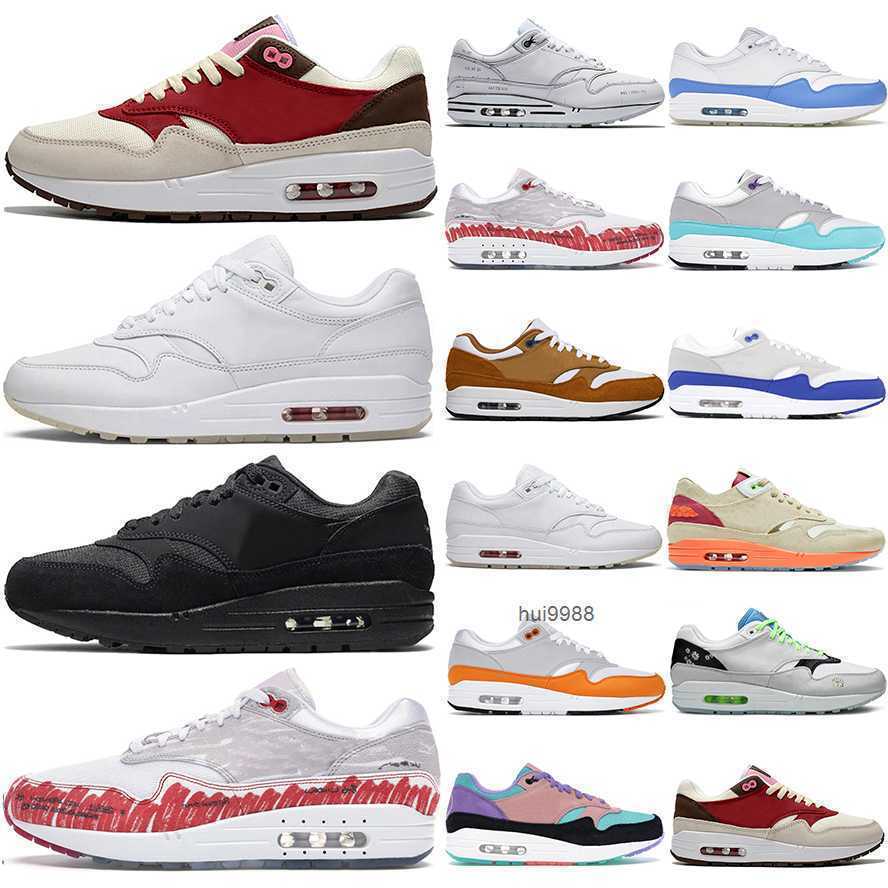 

Max 1 Patta Waves 87 Mens Running Shoes for Men Low Triple black Anniversary red royal orange obsidian aqua Jewel university Sneakers jordas, # 14
