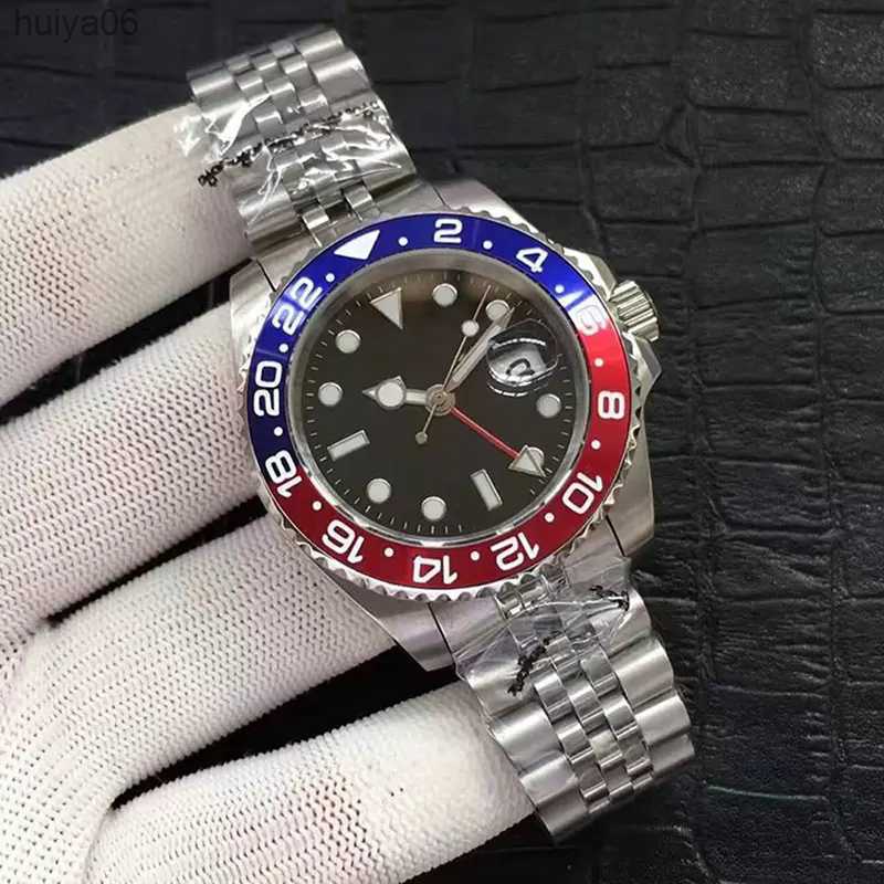 

Male Automatic Mechanical Watches 40mm Waterproof Wristwatches for Men Stainless Steel Strap Case Montre de Luxe Quality huiya06