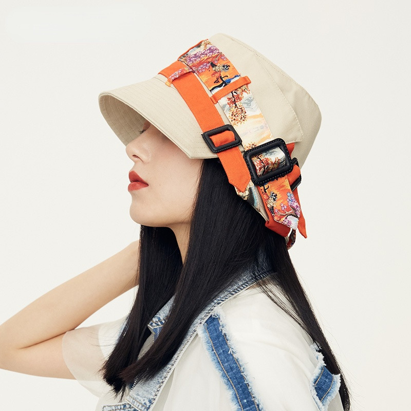 

Wide Brim Hats Bucket Designer Fashion Brand Letter Men and Women the Same Style Trendy Wild Shade Fisherman 221119, Beige2