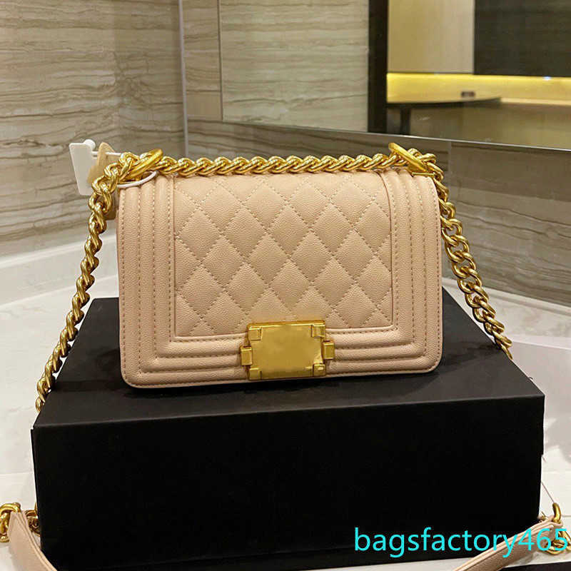 

Shoulder Bags wholesale Designer Women Square boy classic mini flap bags calf leather adjustable shoulder straps cross body purse sheepskin caviar bag, Box