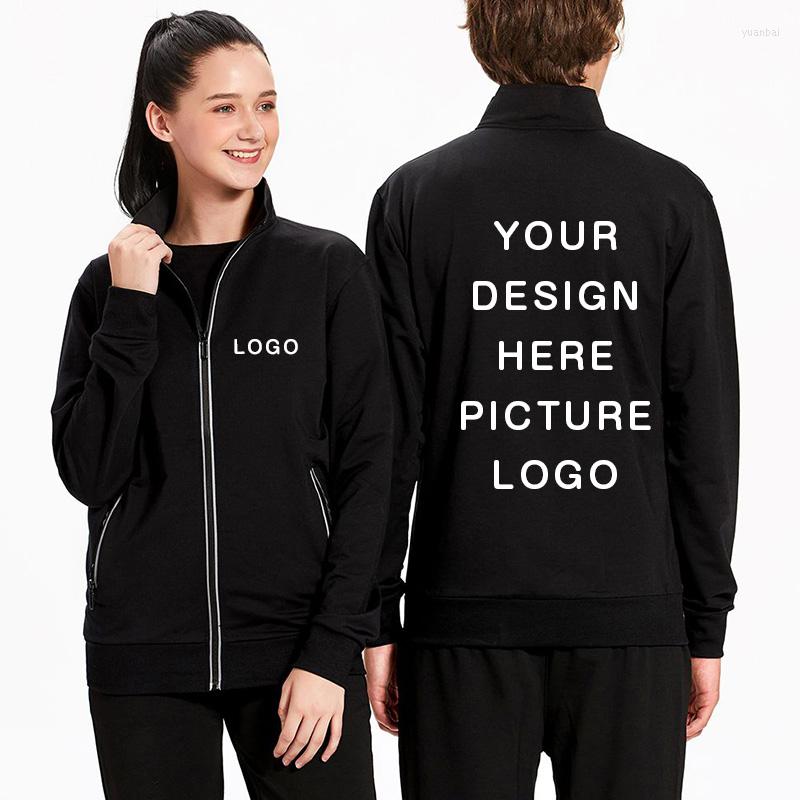 

Men' Hoodies Custom Printed Picture Men Solid Sweatshirts Unisex Women Long Sleeve Jacket Work Clothes Autumn Winter Male Coat Luminous, Black
