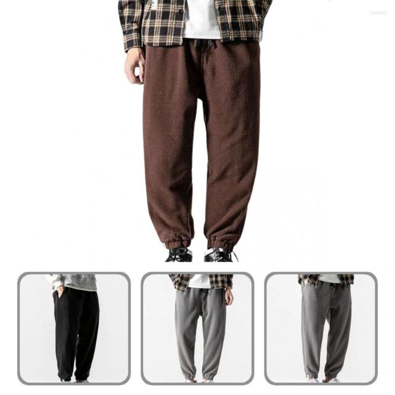 

Men's Pants Stylish Autumn Sweatpants Leisure Men Breathable Ankle Banded Wear Resistant Spring, Grey