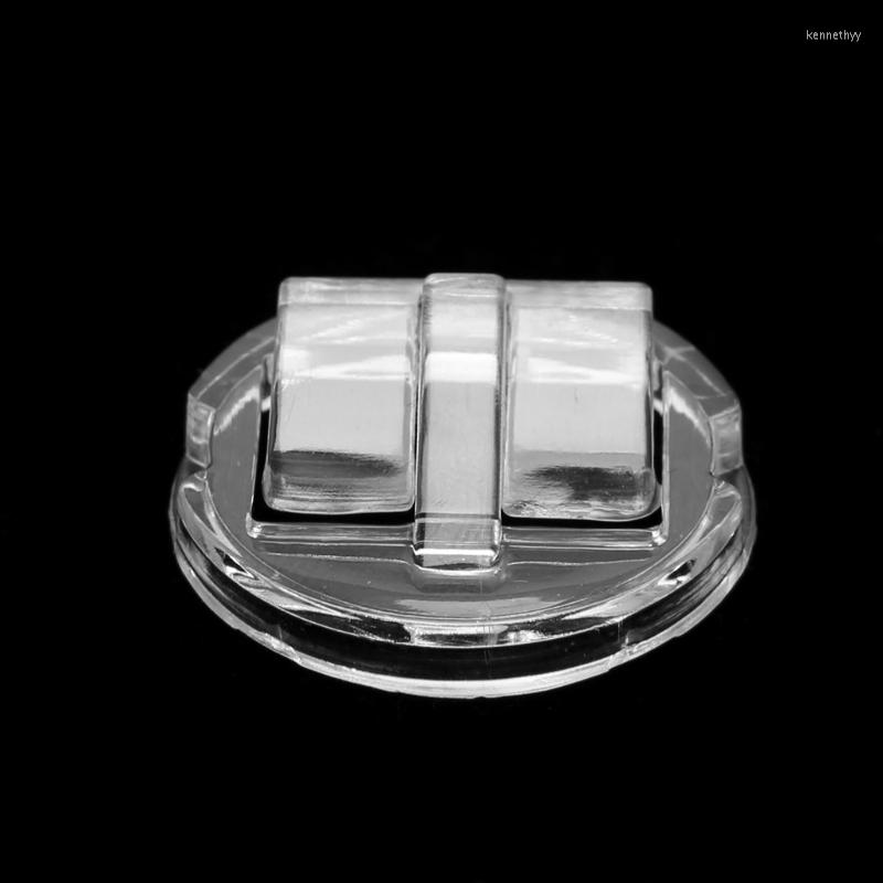 

Jewelry Pouches Transparent Finger Ring Display Stand Holder Tray Plastic Showcase Wholesales