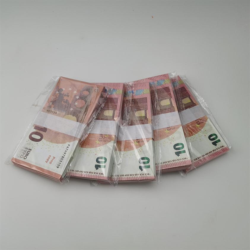 

Party Supplies Fake Money Banknote 10 20 50 100 200 500 Euros Realistic Toy Bar Props Copy Currency Movie Money Faux-billets 100PCS Pac3063