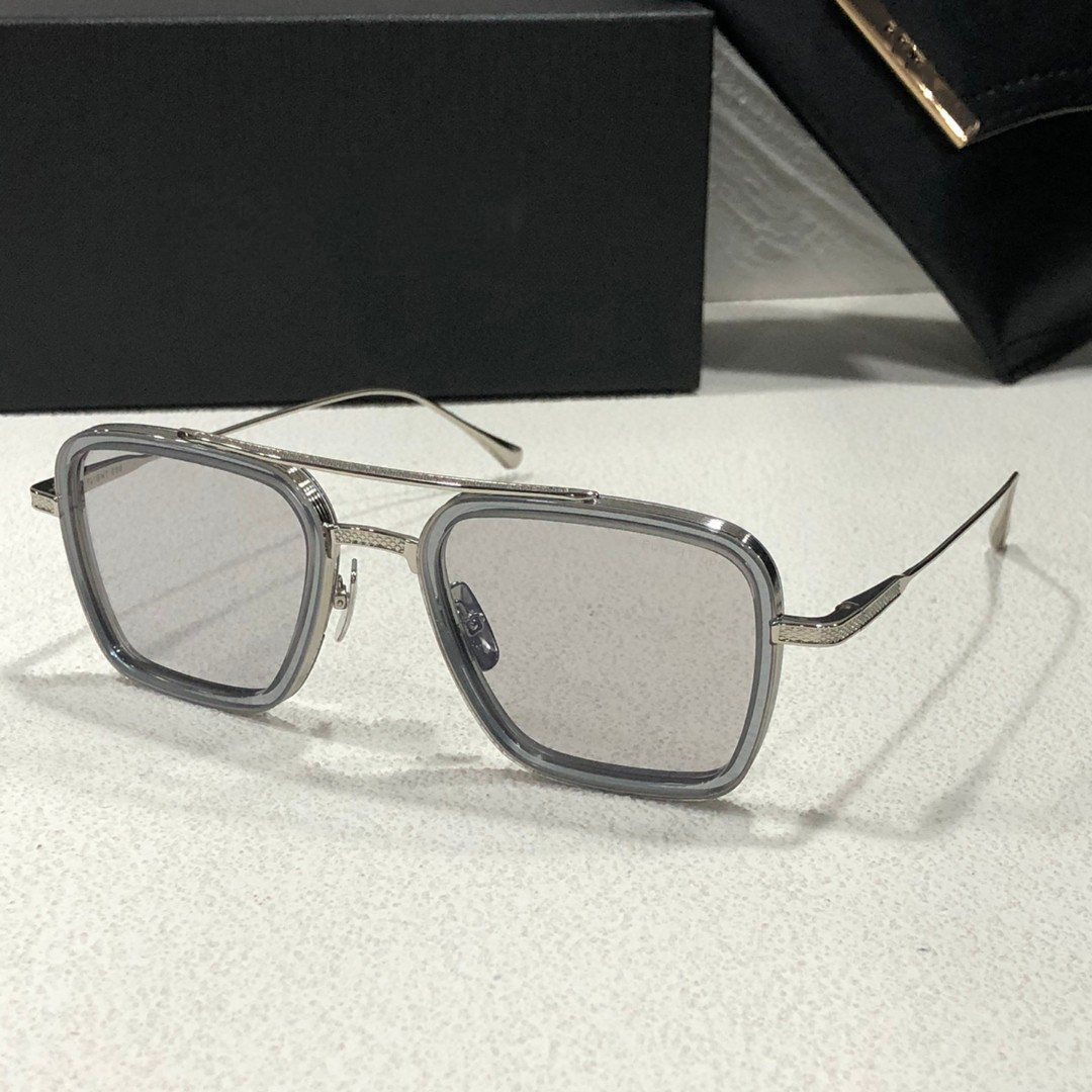 

A DITA FLIGHT 006 Stark vintage sunglasses 18K Gold plated Designer Sunglasses for mens famous fashionable retro luxury brand womes eyeglass Fashion design glasse