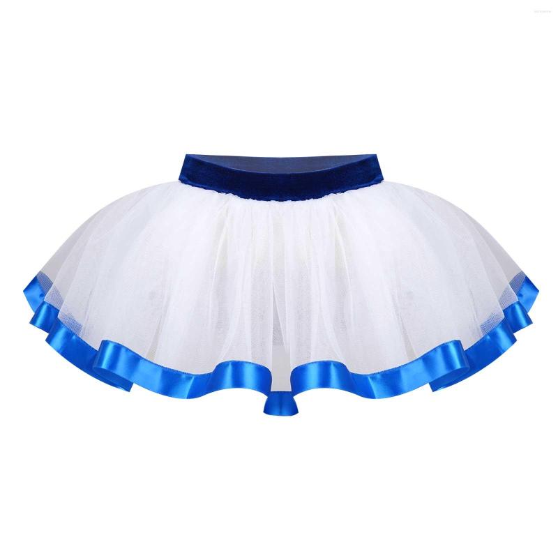 

Stage Wear Kids Girls Ballet Leotards Satin Lace Around Hem Mesh Tutu Skirt For Dance Modern Performance, Pink